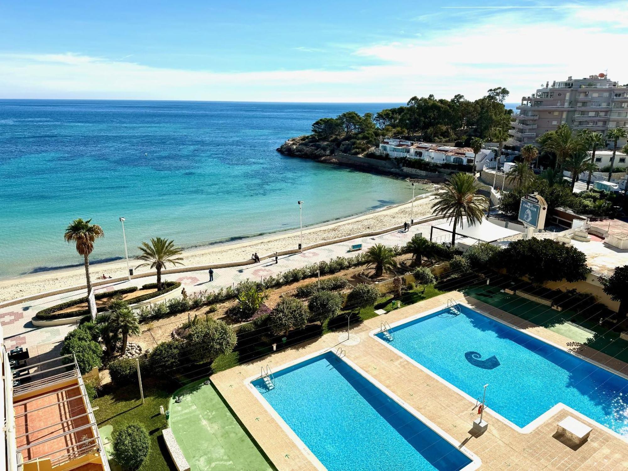 27C Vora 1 Dormitorio Con Vistas Al Mar Y Wifi Calpe Exteriér fotografie