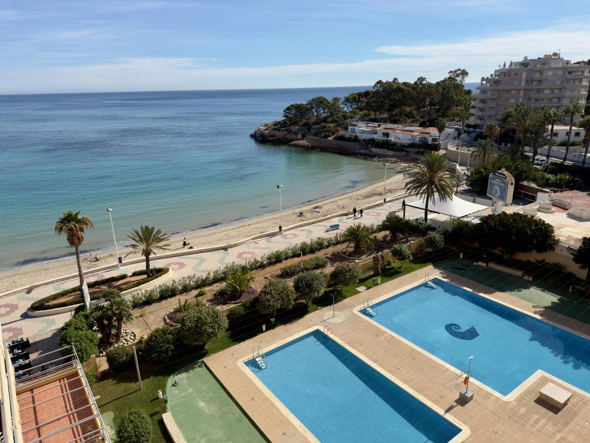 27C Vora 1 Dormitorio Con Vistas Al Mar Y Wifi Calpe Exteriér fotografie